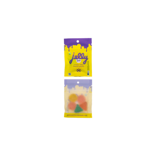 Jelly Delta 9 THC Gummies Mixed Fruit 50mg and 300mg 50mg (5 Count)