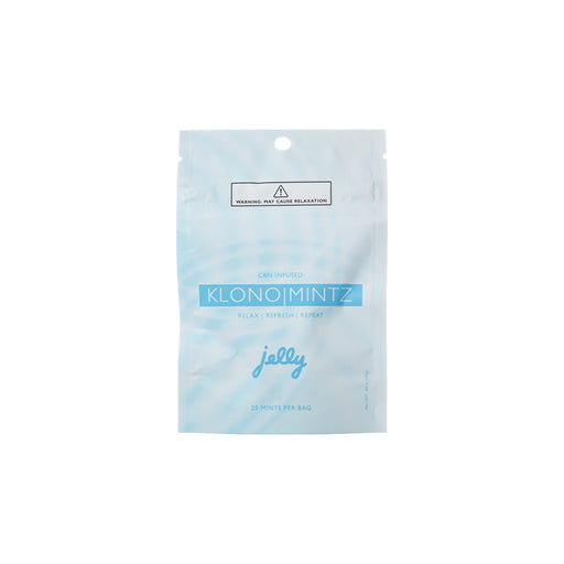 Jelly Klono Mintz CBN Mints (25 Count) pouch front