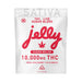 Jelly THC Live Sugar Blend Gummies 1000mg and 10000mg 10000mg (50 Count) Sugar Melon (Sativa)