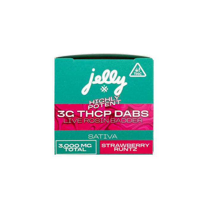 Jelly THCP Live Rosin Badder Dabs 3g Strawberry Runtz (Sativa)