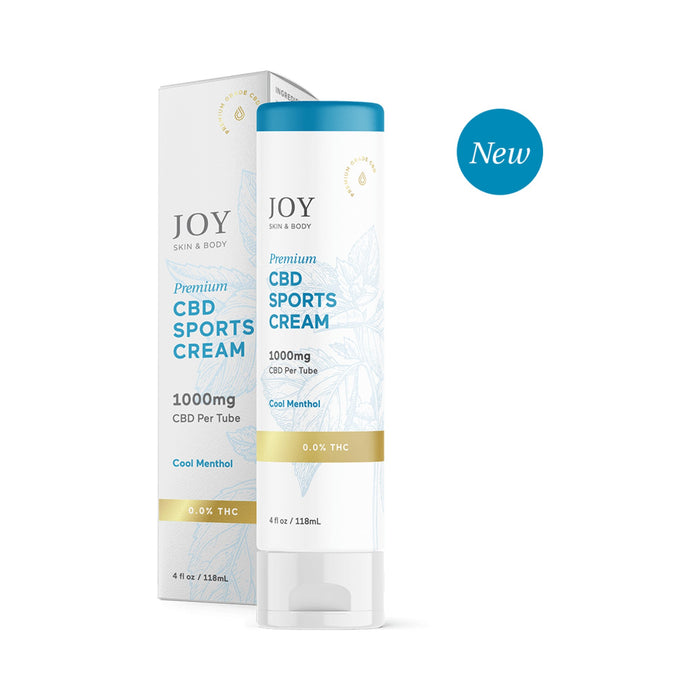 Joy Organics Broad Spectrum CBD Sports Cream 1000mg