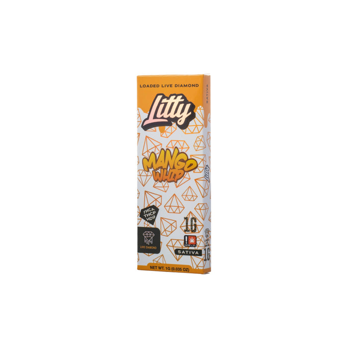Litty Live Diamond THCA and THCP Disposable Vape 1g Mango Whip
