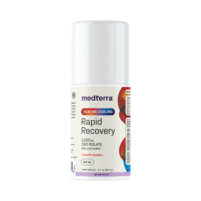 Medterra Rapid Recovery CBD Heating and Cooling Roll-On 1200mg (3 fl oz)