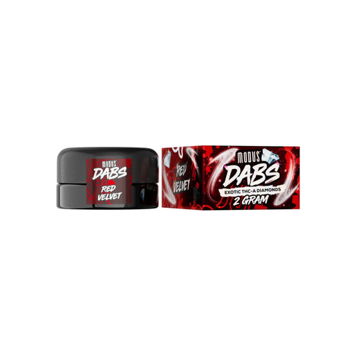 Modus Dabs Exotic THCA Diamonds 2g Red Velvet front | CBDdatabase.com