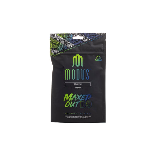Modus Maxed Out Full Spectrum Delta 9 THC Gummies 1000mg (20 Count) Grapple front | CBDdatabase.com