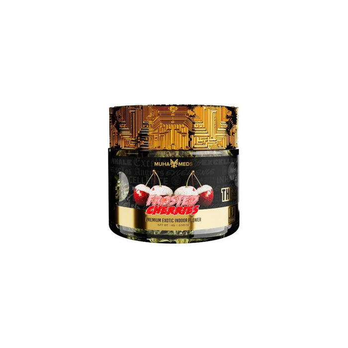 Muha Meds Hemp THCA Flower Jar 4g Frosted Cherries