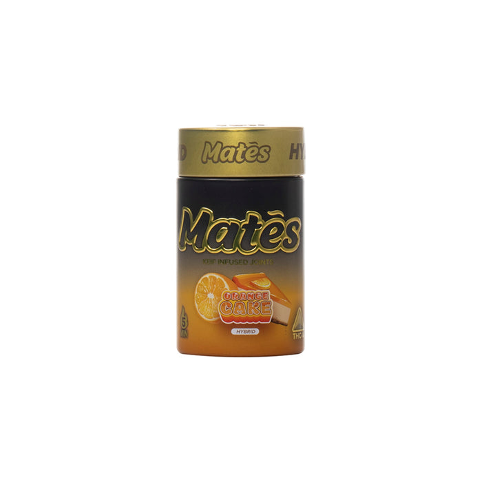 Muha Meds Mates Hemp THCA Pre-Rolls 3g (5 Count) Orange Cake