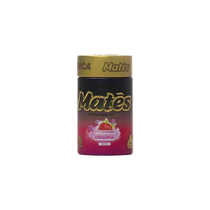 Muha Meds Mates Hemp THCA Pre-Rolls 3g (5 Count) Strawberry Dream