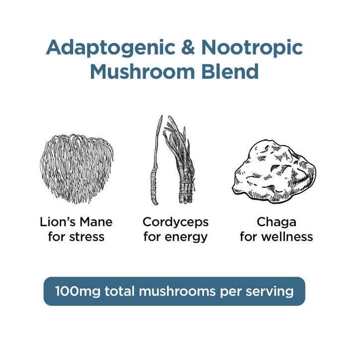 CBDfx Focus Blend Mushroom Tincture + CBG + CBD (1000mg, 2000mg & 4000mg)