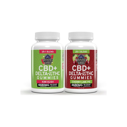 Mystic Labs CBD + Delta 9 Gummies (30 Count) 30 Count (4680mg)