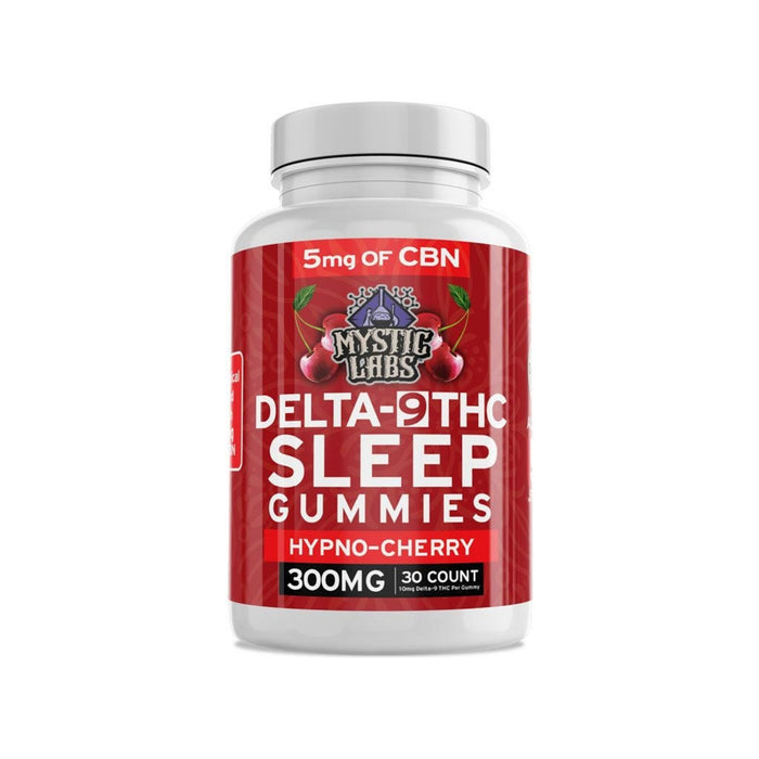 Mystic Labs Delta 9 Sleep Gummies with CBN 10mg (30 Count) 30 Count (300mg)
