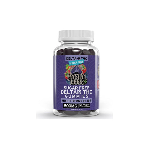 Mystic Labs Sugar Free Delta 9 Gummies 10mg (50 Count) 50 Count (500mg)