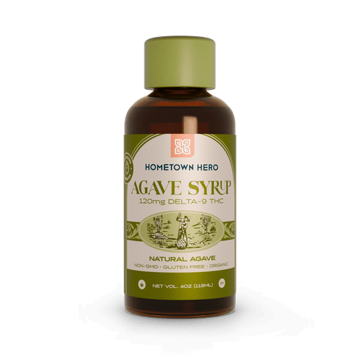 Hometown Hero Agave THC Syrup Original 120mg (4oz) | CBDdatabase.com