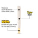 TRĒ House Nūdle Ultra Thin Cones 1¼"