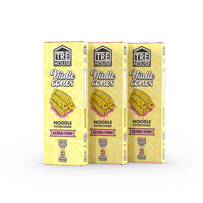 TRĒ House Nūdle Ultra Thin Cones King Size Slim