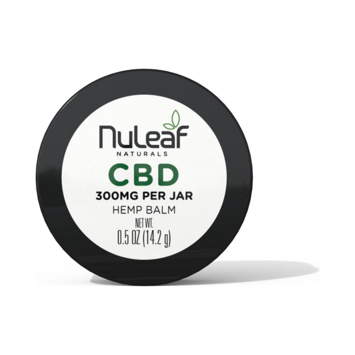 NuLeaf Naturals Full Spectrum CBD Balm 300mg jar