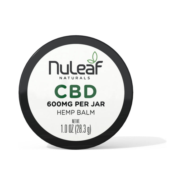 NuLeaf Naturals Full Spectrum CBD Balm 600mg jar