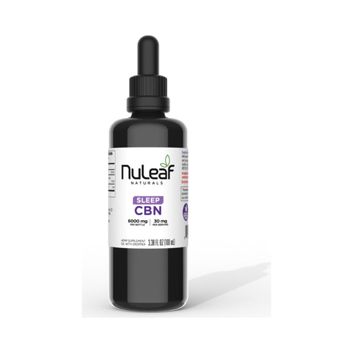 NuLeaf Naturals Full Spectrum CBN Oil 300mg to 6000mg bottle