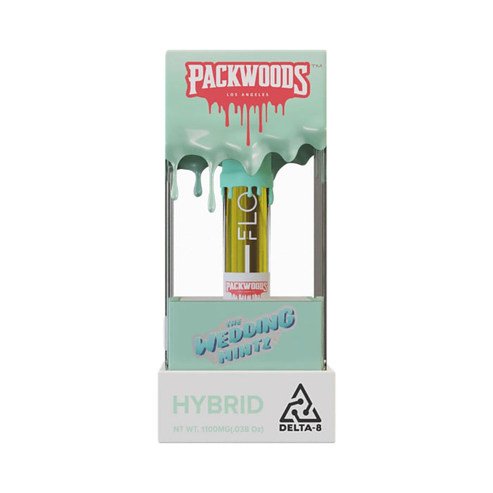Packwoods FLO Delta 8 Cartridge The Wedding Mintz 1.1g box