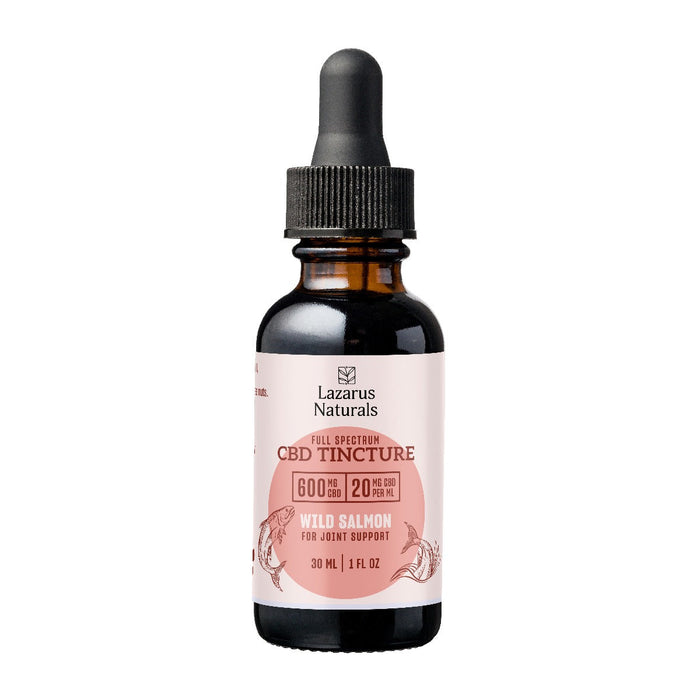 Lazarus Naturals Full Spectrum Pet CBD Tincture, Wild Salmon (600mg & 2400mg) - image 2