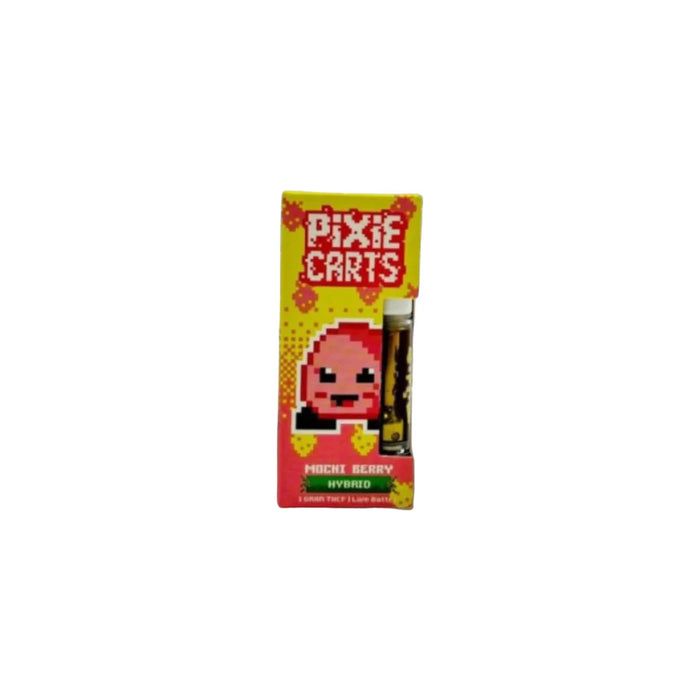 Pixie Carts Live Badder THCP Cartridge 1g Mochi Berry front | CBDdatabase.com