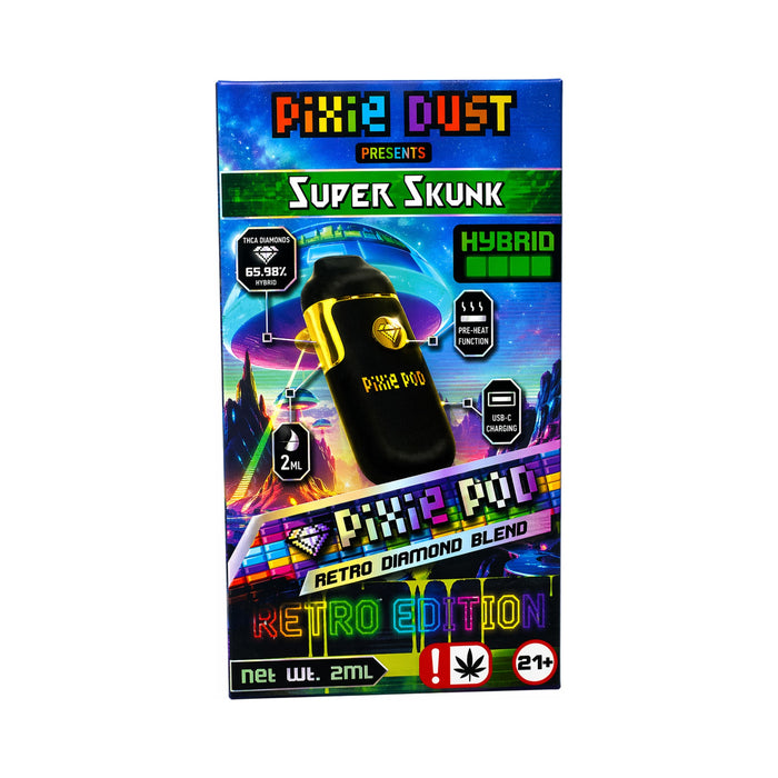 Pixie Dust THCA Disposable Vape 2mL Super Skunk