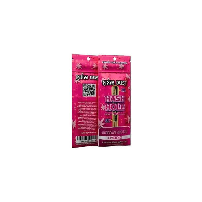 Pixie Dust THCA Hash Hole Pre-Rolls 2 Pack 4g Cotton Candy