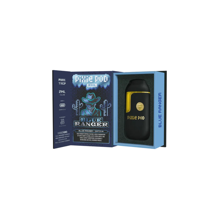 Pixie Pod THCP Disposable Vape 2mL Blue Ranger