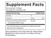 PlusCBD Daily Balance CBD Softgels supplement facts | CBDdatabase.com