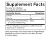 PlusCBD Daily Balance CBD Softgels supplement facts | CBDdatabase.com