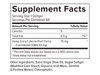 PlusCBD Daily Balance CBD Softgels supplement facts | CBDdatabase.com