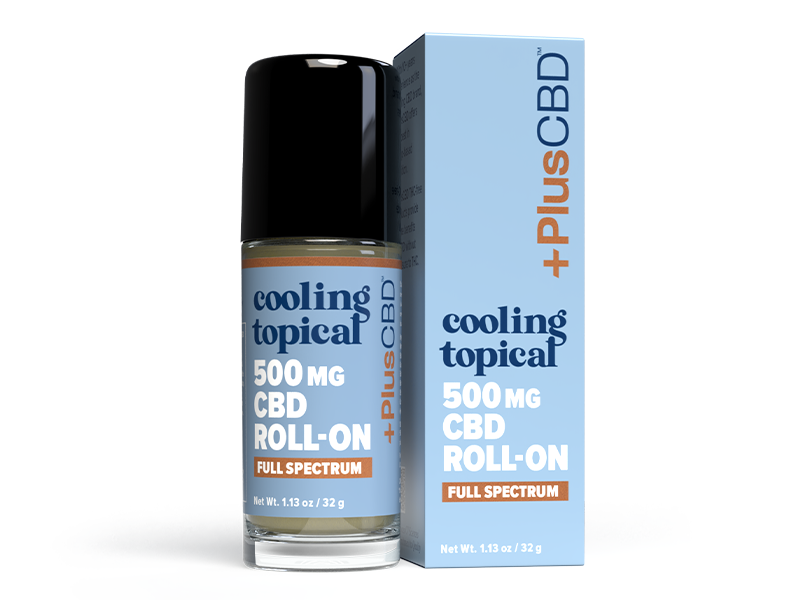 PlusCBD Extra Strength CBD Roll-On 500mg (1.13 oz) | CBDdatabase.com