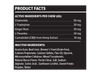 PlusCBD Pet Calming Care CBD Chews ingredients | CBDdatabase.com