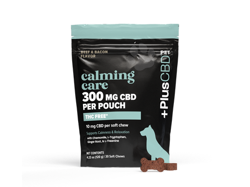 PlusCBD Pet Calming Care CBD Chews 10mg (30 Count) | CBDdatabase.com
