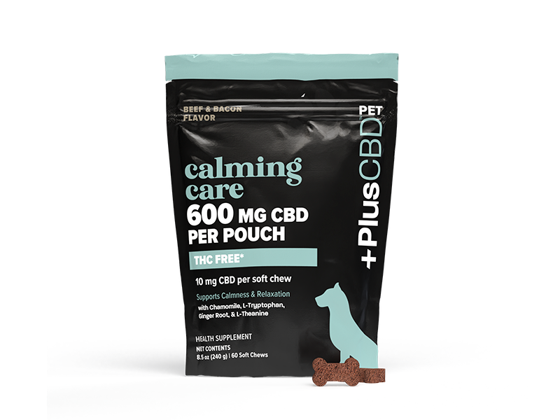 PlusCBD Pet Calming Care CBD Chews 10mg (60 Count) | CBDdatabase.com