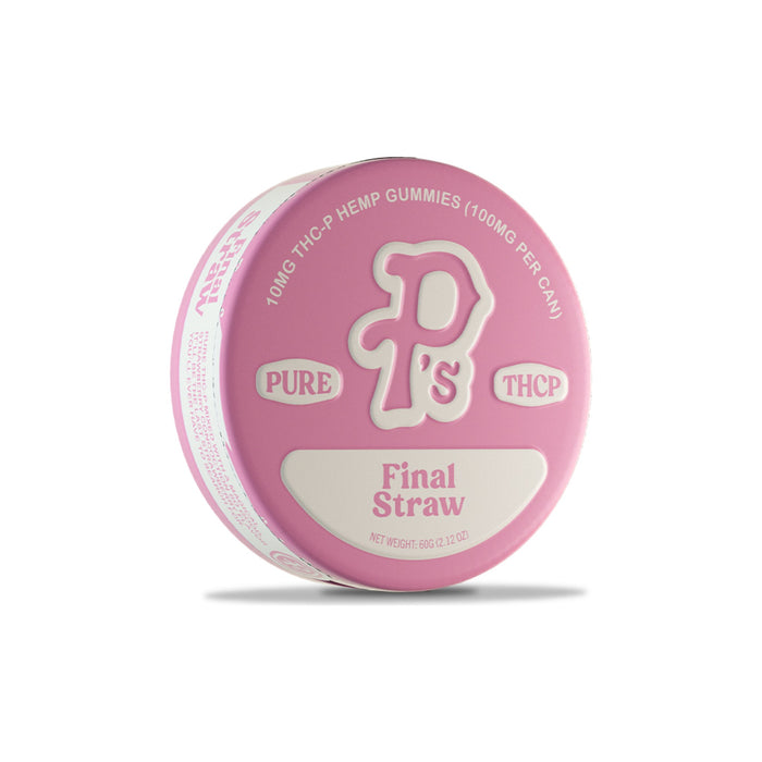 Pushin P's THCP Gummies 100mg Final Straw