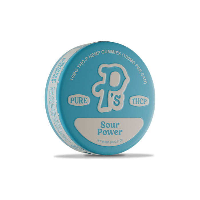 Pushin P's THCP Gummies 100mg Sour Power
