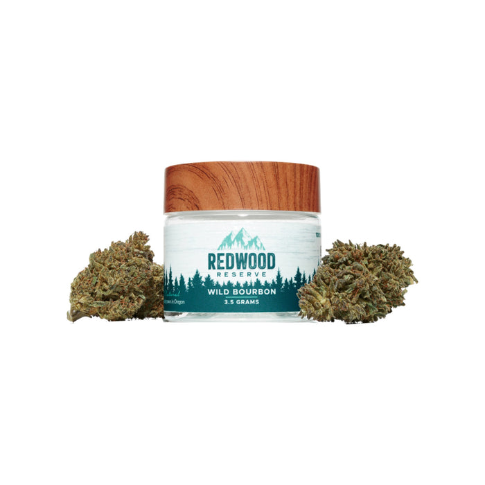 Redwood Reserves CBD Hemp Flower Wild Bourbon 3.5g