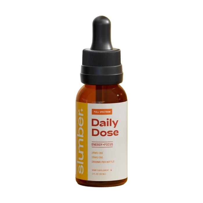 Slumber Daily Dose CBD CBG Tincture 1500mg (30ml) bottle | CBDdatabase.com
