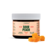 CBDistillery Limited Edition Full Spectrum Delta 9 THC and CBD Gummies Sour Peach 30mg (30 Count) jar with gummies