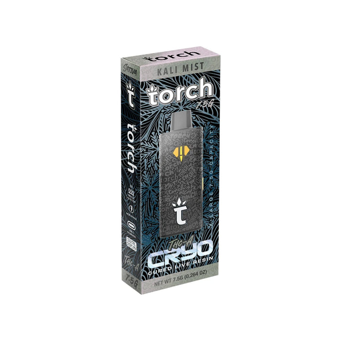 Torch CRYO Hemp THCA Cured Live Resin Disposable Vape 7.5g Kali Mist (Sativa)