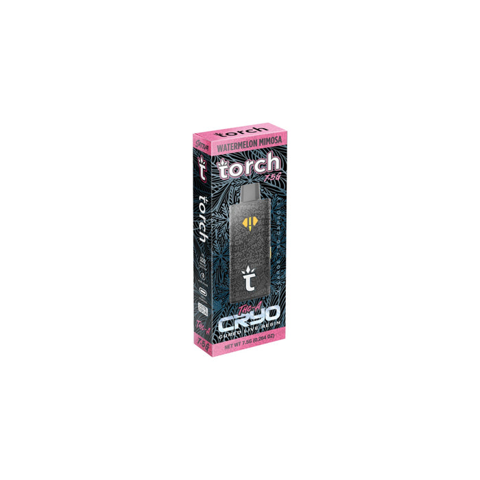 Torch CRYO Hemp THCA Cured Live Resin Disposable Vape 7.5g Watermelon Mimosa (Sativa)