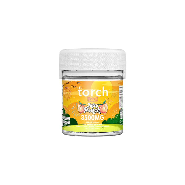 Torch Haymaker Gummies 3500mg Juicy Peach jar