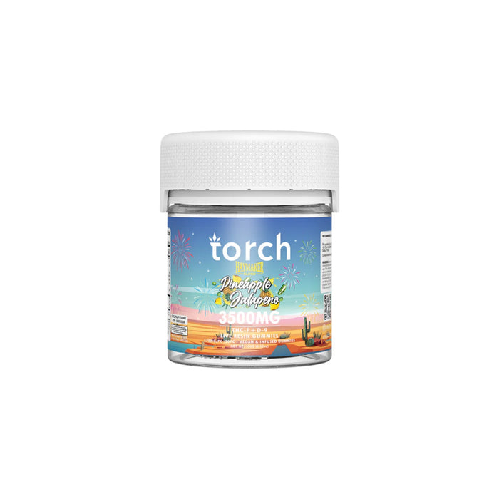Torch Haymaker Gummies 3500mg Pineapple Jalapeno jar