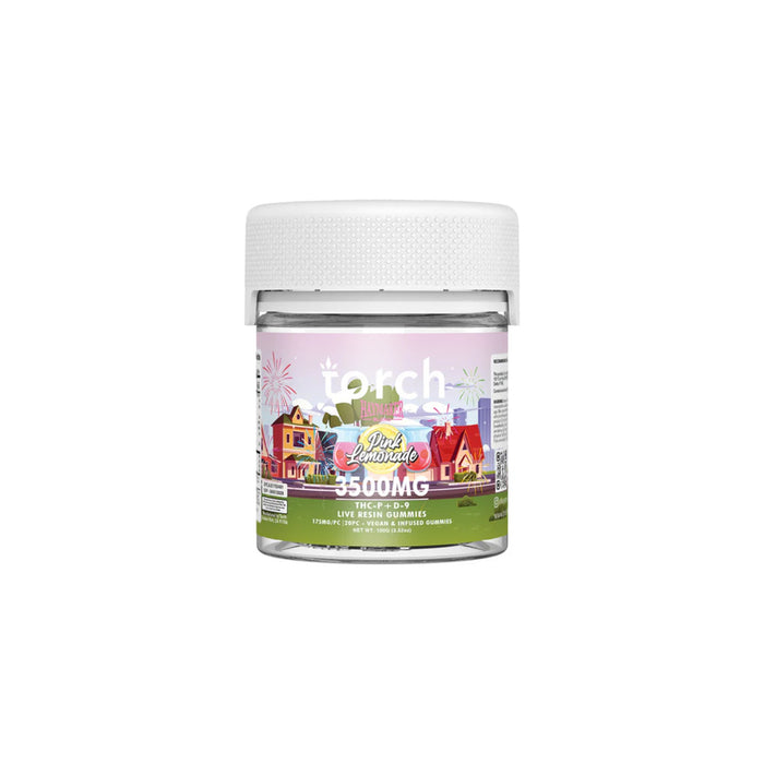 Torch Haymaker Gummies 3500mg Pink Lemonade jar