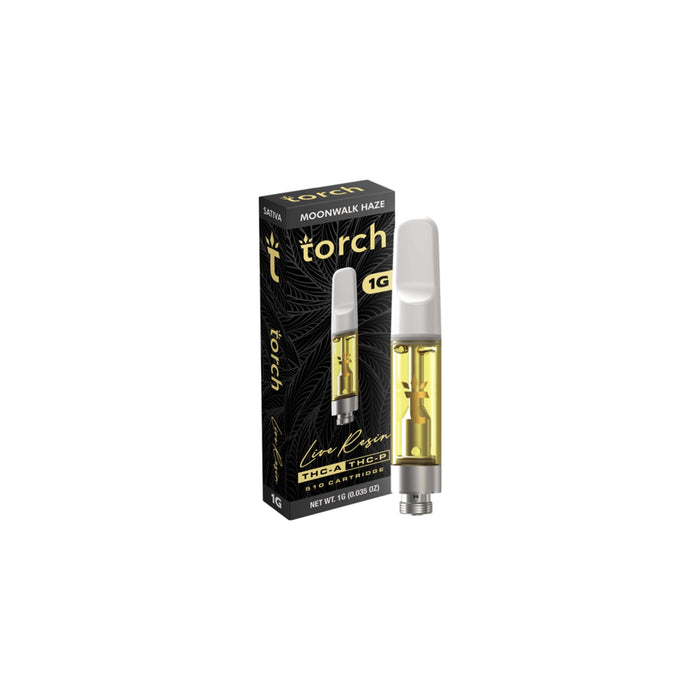 Torch Hemp Live Resin THCA and THCP Cartridge 1g Moonwalk Haze (Sativa)