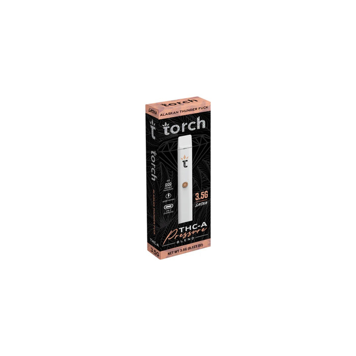 Torch Hemp THCA Pressure Blend Disposable Vape 3.5g Alaskan Thunder Fuck (Sativa)
