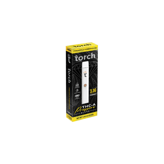 Torch Hemp THCA Pressure Blend Disposable Vape 3.5g Pineapple Powerhouse (Hybrid)