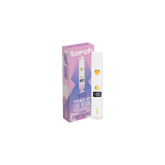 Torch Hemp THCP Live Resin Disposable Vape 1g Funky Charms (Hybrid)