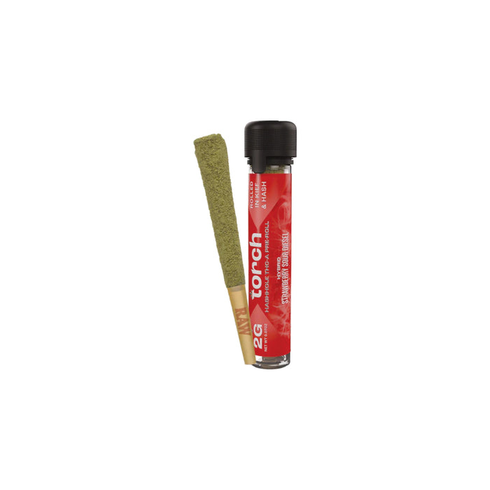 Torch THCA Hashhole Pre-Roll 2g Strawberry Sour Diesel